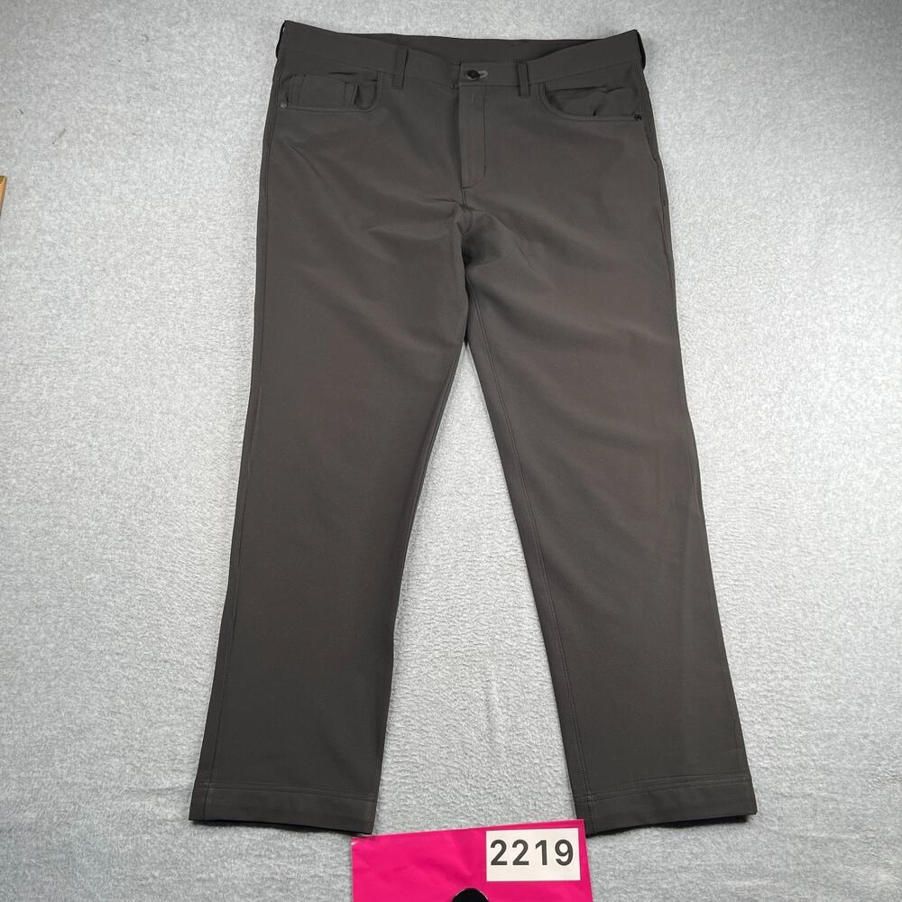 Public Rec Casual Stretch Pants Mens Gray 36x34 5 Pocket Classic